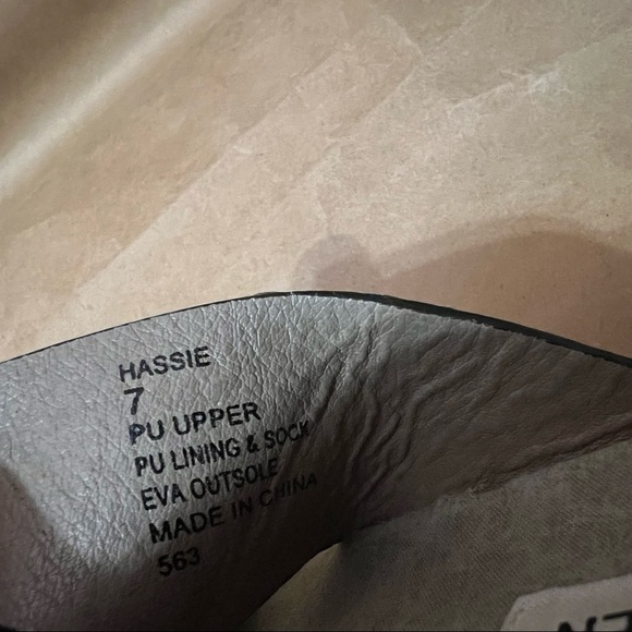 Steve Madden | Hassie Platform Chunky Espadrille Open Toe Slide Sandal Size 7 - Picture 7 of 11